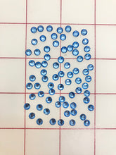 Rhinestones - 20ss Premium Machine-Cut Light Sapphire Flat Back